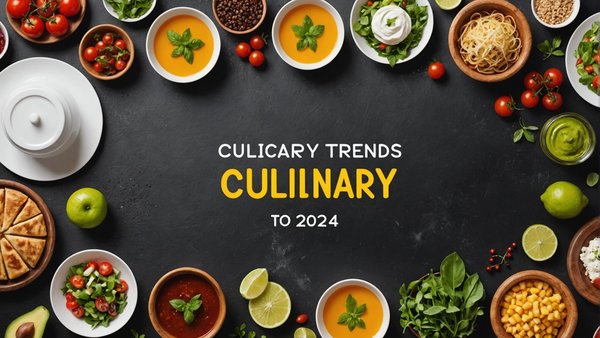 Les tendances culinaires à suivre en 2024 pour être à la page