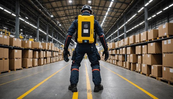 Comment un exosquelette facilite-t-il le port de charges répétitives en logistique ?